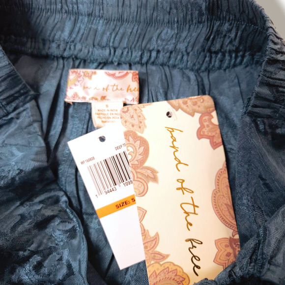 NWT B.O.G. Band of the Free Celene Layered Mini & Midi Skirt Sz. S Deep Teal - Picture 7 of 10